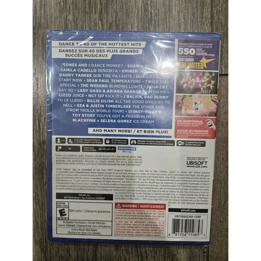 Just Dance 2021 (Sony PlayStation 5, 2020) Brand New Factory Sealed